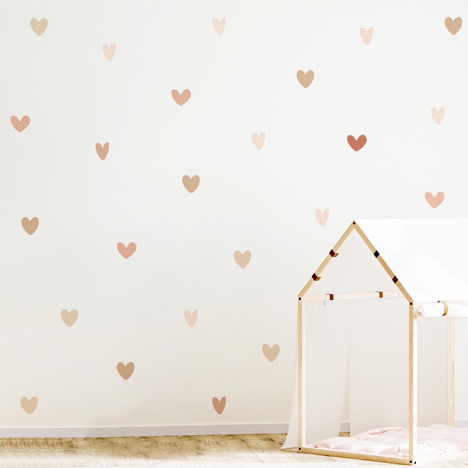 Sticker mural - Floating heart